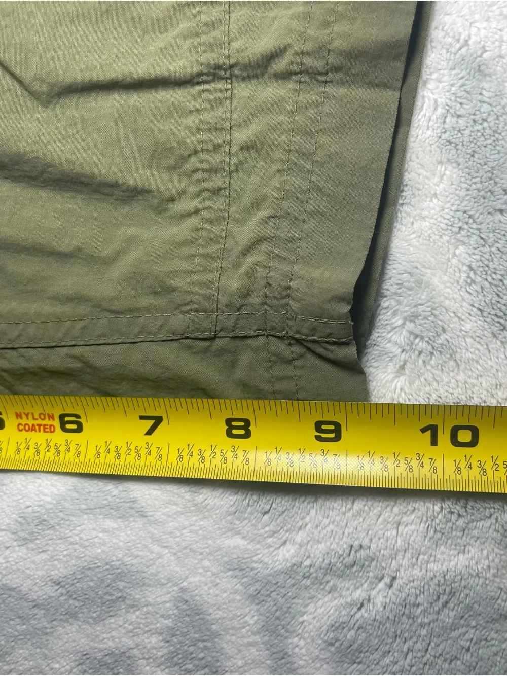 REI Olive Green Cargo Hiking Shorts Men’s XL Outdoor Utility Trail Casual
